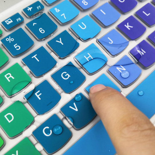 Tấm phủ bảo vệ màn hình bằng silicone siêu mỏng cho Logitech Mk470 K580