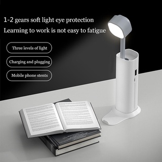 Convenient and durable foldable LED desk lamp