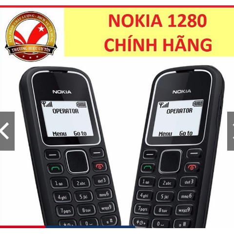 [HÀNG CHÍNH HÃNG 100%] ĐIỆN THOẠI Nokia 1280 hàng chính hãng đủ phụ kiện, PIN VIỆT NAM 5 NGÀY CHƯA SẠC