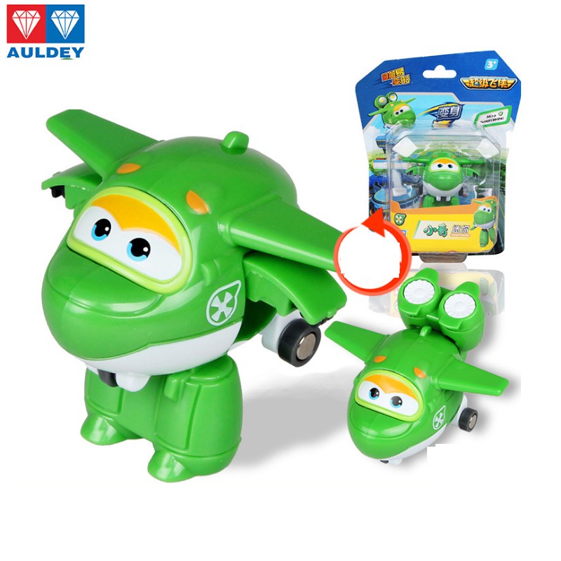 Super wings Đội bay siêu đẳng mô hình máy bay Mira Rái Cá mini đồ chơi trẻ em