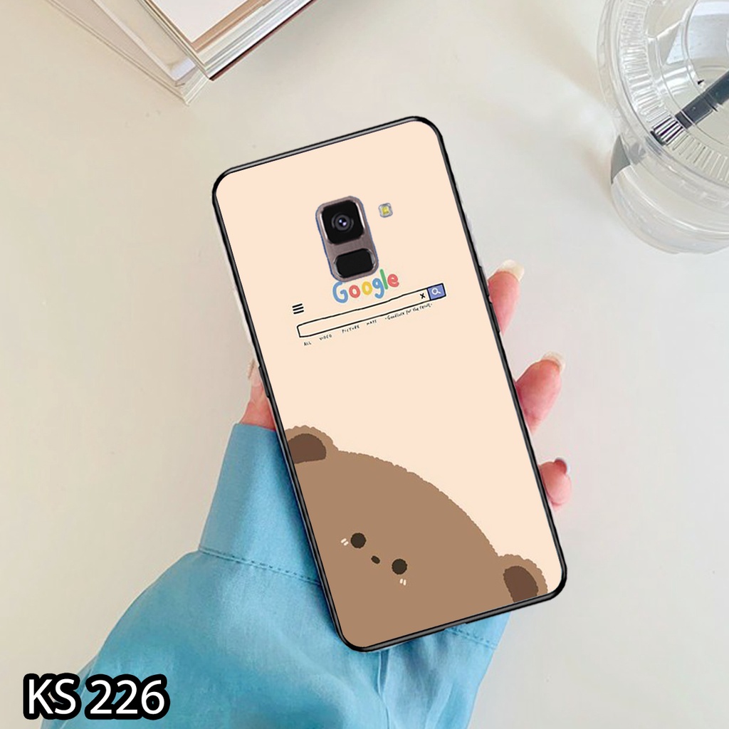 Ốp lưng Samsung A6-2018/A6 Plus/A8-2018/A8 Plus in hình Gấu nhỏ_KINGSTORE.HN_Ốp SS A6/A6 Plus /A8 /A8 Plus