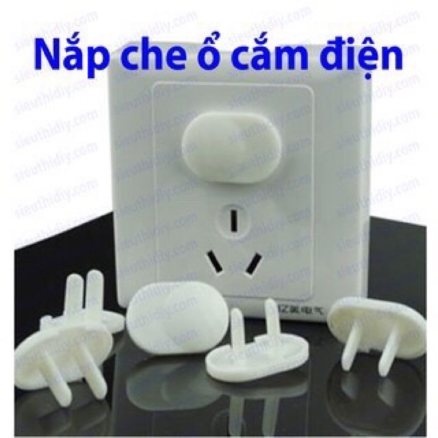 10 cái nắp che ổ điện an toàn cho bé