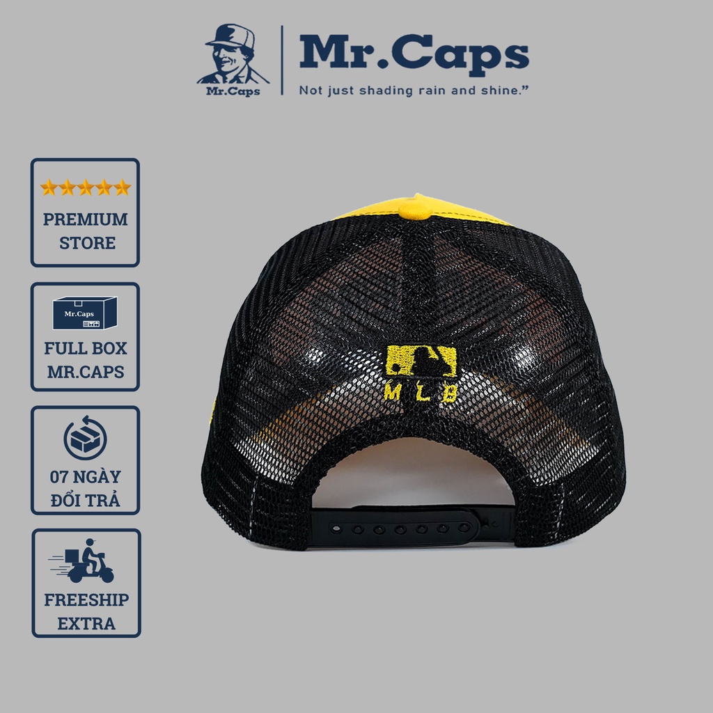 Nón kết lưới Packer Full Box - Mũ lưỡi trai nam nữ unisex phong cách thời trang cao cấp Hàn Quốc freesize của Mrcap PK01