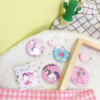 🎀Gương mini bỏ túi cute