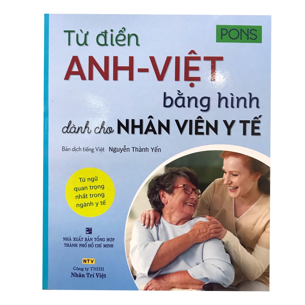 Sách - Từ điển Anh-Việt bằng hình dành cho nhân viên y tế