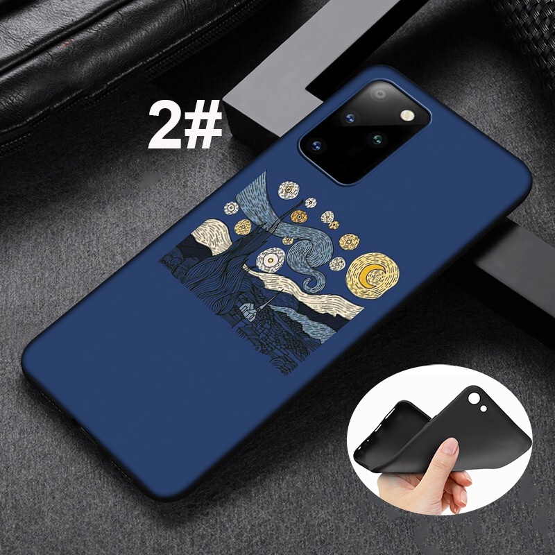 Ốp điện thoại silicone mềm họa tiết tranh Van Gogh cho Samsung Galaxy M51 M31 A70 A50s A50 A40s A30s A20 A20s A10s 162LQ