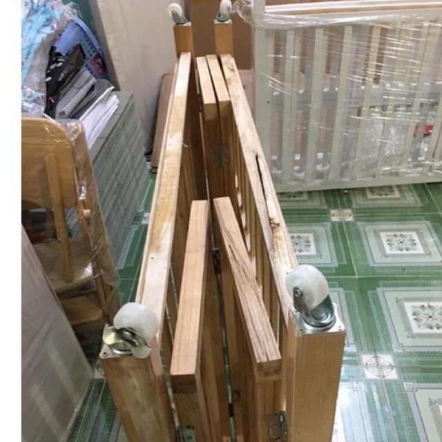 Bộ Bánh Xe Di Chuyển Cũi Trẻ Em