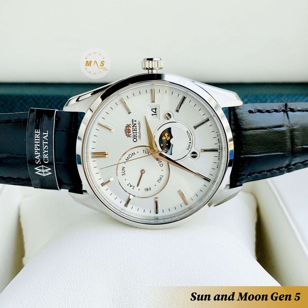 Đồng Hồ Nam Chính Hãng - Orient Sun and Moon Gen 5 RA-AK0305s10b