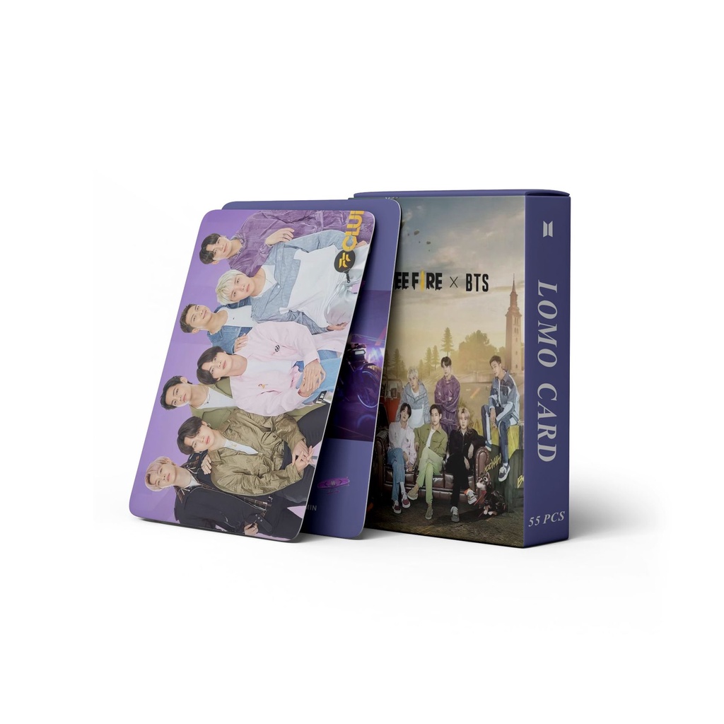 Set 54 Tấm Thẻ Hình Các Thành Viên Nhóm BTS 2022