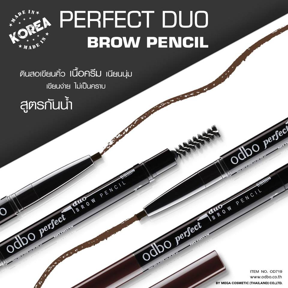 CHÌ KẺ MÀY ODBO PERFECT DOU BROW PENCIL OD719 CHÍNH HÃNG - 7520