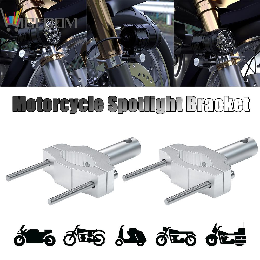 Bộ 2 Giá Đỡ Đèn Pha Xe Máy Bằng Nhôm 20-52mm | BigBuy360 - bigbuy360.vn