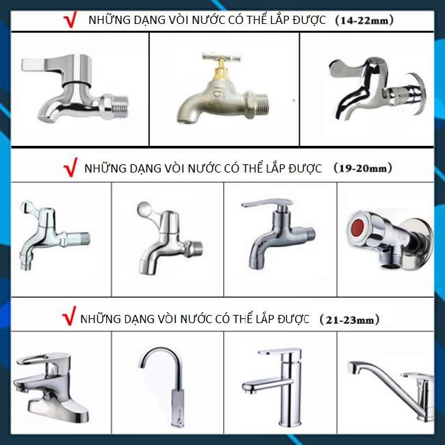 Bộ dây vòi bơm nước rửa xe, tưới cây❤️ ✔, tăng áp 3 lần, loại 15m 206236 đầu đồng,đai, nối vòi