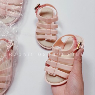 Sandal rọ đen hồng - RABBITSHOP
