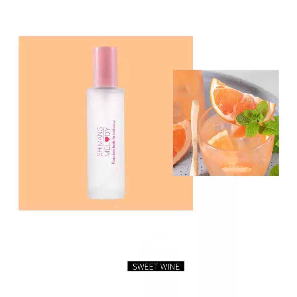 Nước hoa nữ xịt thơm bodymist shimang toàn thân giữ mùi thơm lâu hương đào dâu hương hoa nội đia trung 30ml mẫu mới | Thế Giới Skin Care