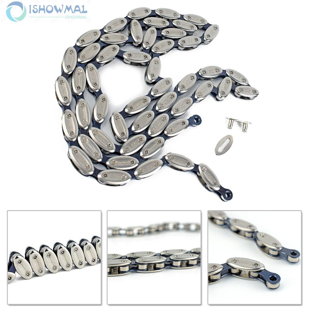 Chain 1/2*1/8 Thin type Silver 1pc Bike bicycle 100 Links Single speed Fixed Gear Components Parts Accessories