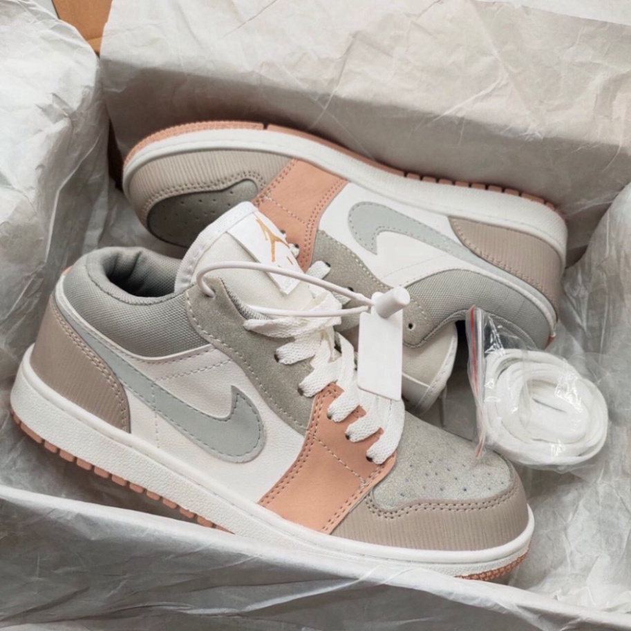Giày thể thao Air Jodan Milan cổ thấp, Giày sneaker JD thấp cổ nam nữ cực hot Full Box Bill