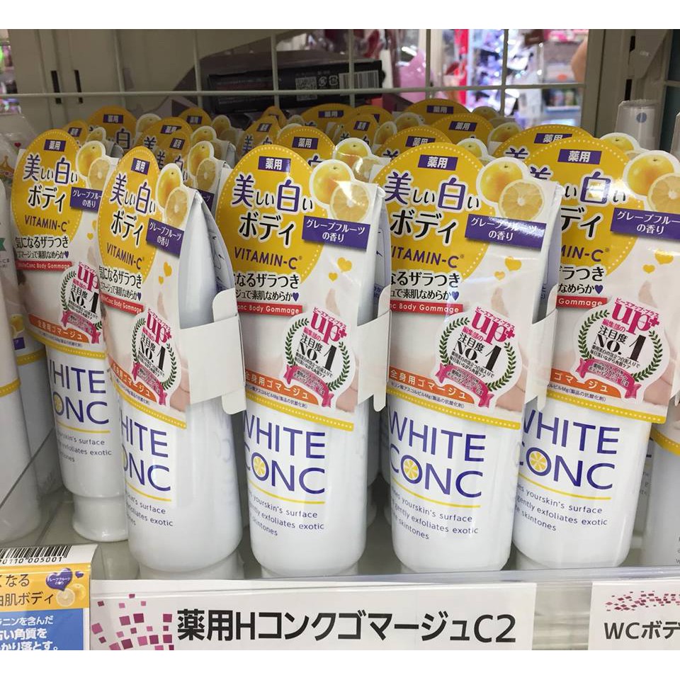 Tẩy tế bào chết dưỡng trắng White Conc Vitamin C 150ml