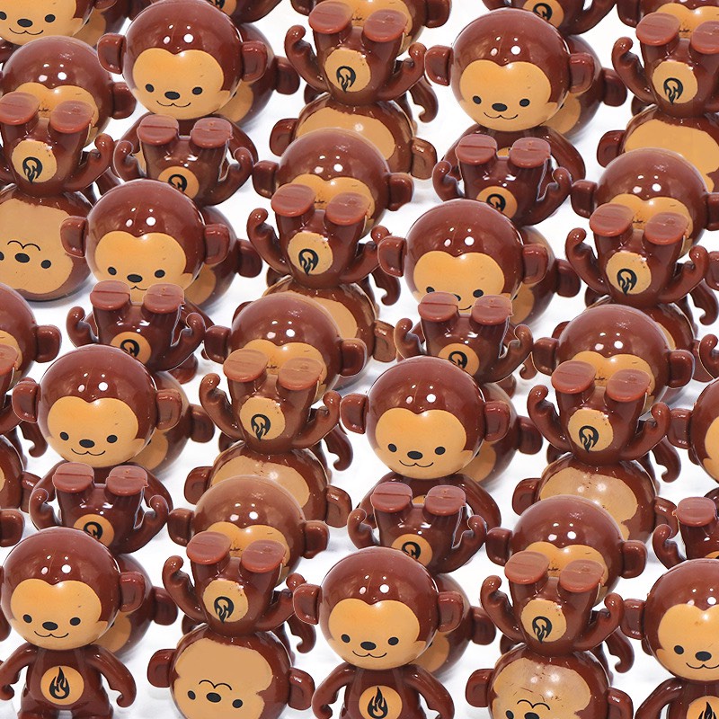 Đồ chơi trẻ em lật đật mini hình khỉ Daruna, đồ chơi giải trí đáng yêu cho bé Master Kids