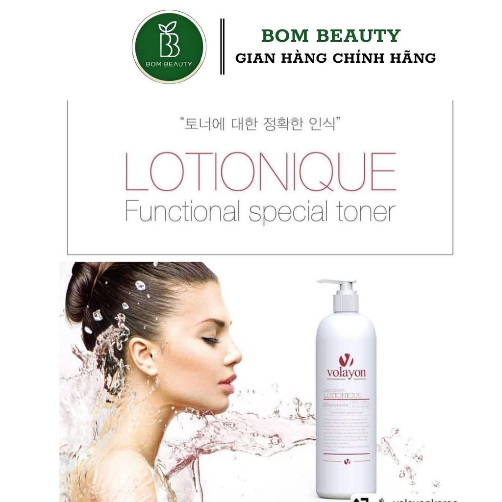 Mẫu thử Nước hoa hồng toner LOTIONIQUE VOLAYON