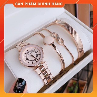 Set đồng hồ nữ Anne Klein 4 món AK/3286LPST