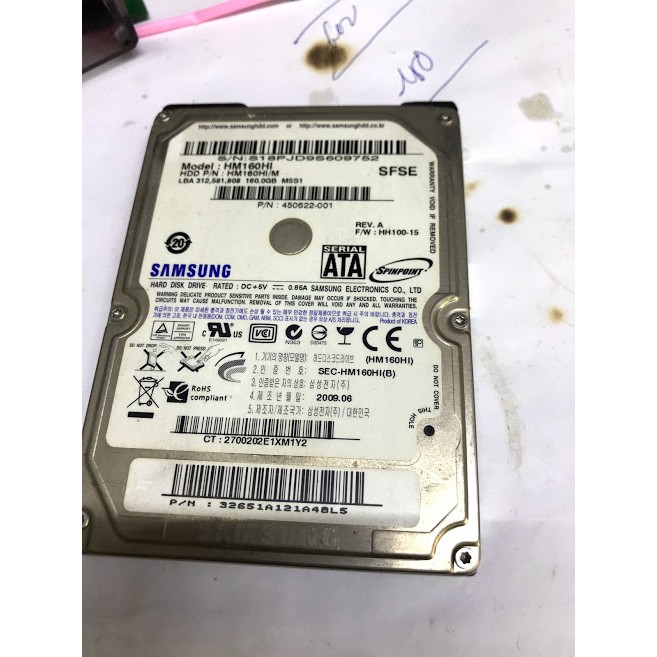 ổ cứng laptop caution nhẹ, 160gb | BigBuy360 - bigbuy360.vn