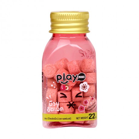Kẹo The Playmore hũ vị Dưa hấu/ Táo xanh/ Xoài/ Chanh muối/ Xí muội/ Bạc hà/ Nho 22g