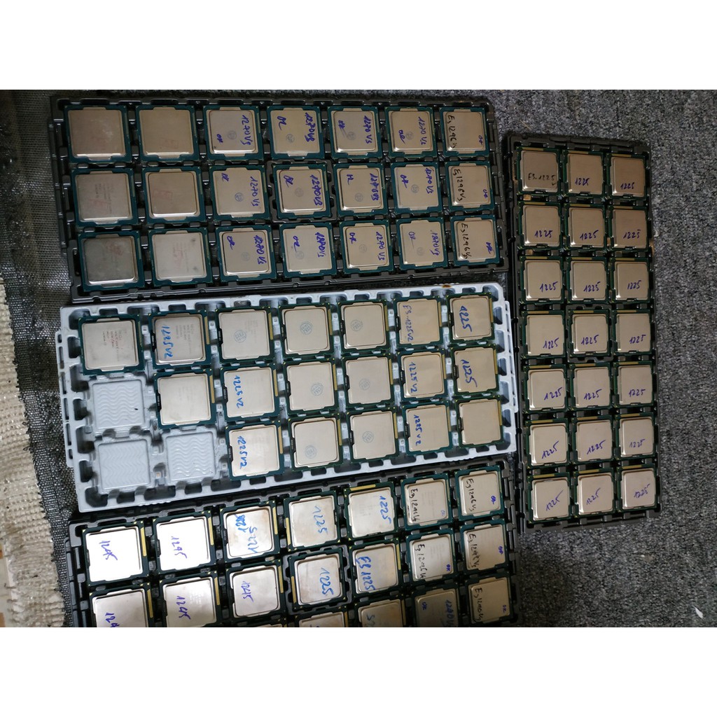 Bộ vi xử Xeon E3-1225 v2, E3-1240 v2, E3-1245 v2 (PC,workstation, Sever.....Dùng cho Socket 1155.