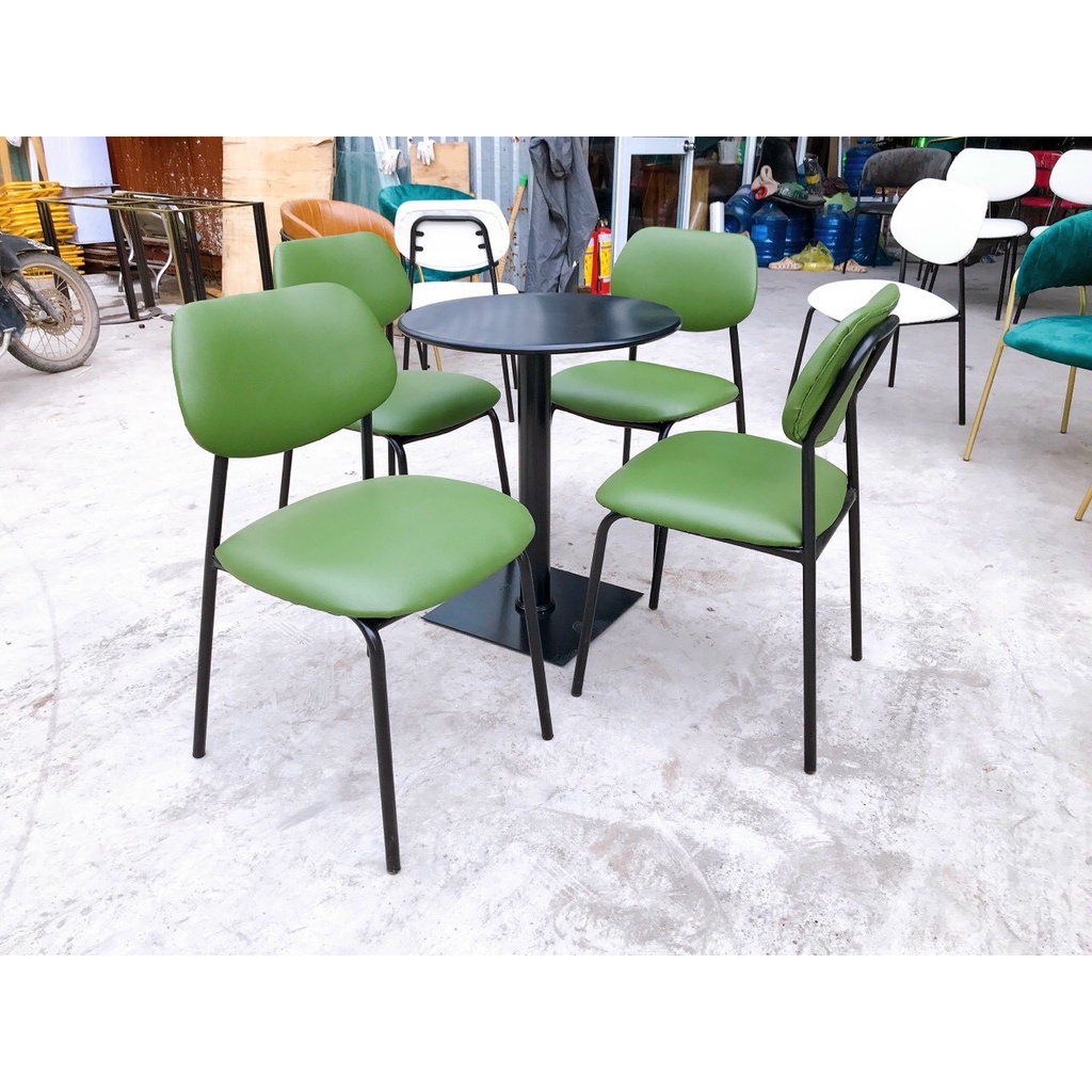 GHẾ CÀ PHÊ CHÂN SẮT BỌC NỆM_BAN CÔNG_GHẾ SẮT TA_01
