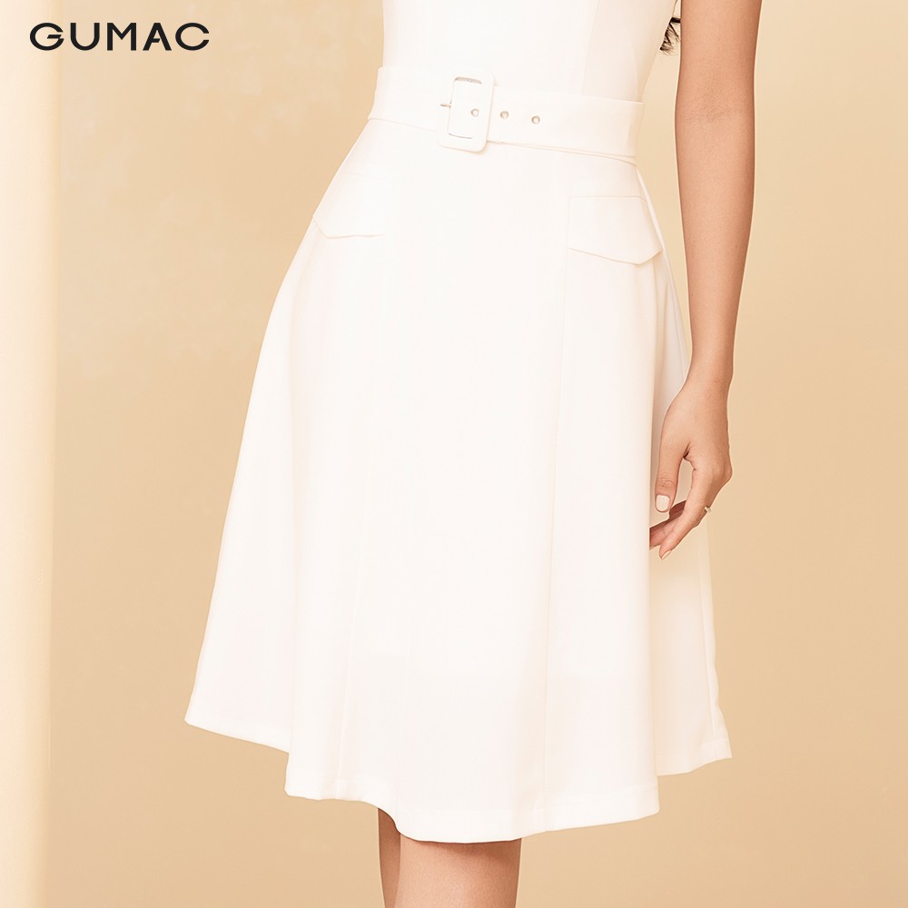 [Mã WABRGU155 giảm 15% tối đa 50k đơn 199k] Đầm xòe cổ vuông DA11200 GUMAC | BigBuy360 - bigbuy360.vn