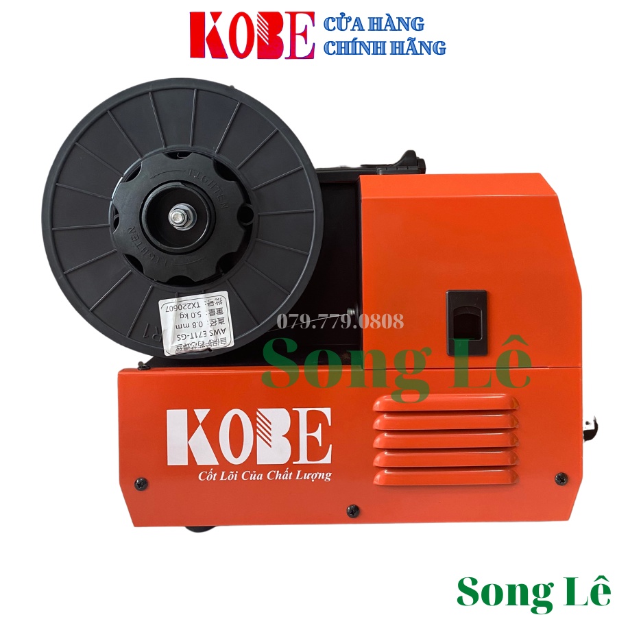 Máy Hàn Mig 5 Chức Năng MiNi KOBE MIG 3000 PRO - Dây Mig RỜI 3M - CUỘN DÂY 1KG - 5KG - Không dùng khí