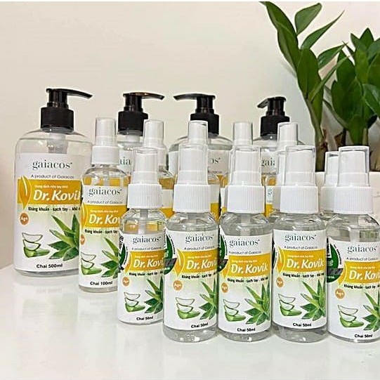 Nước rửa tay khô sạch siêu nhanh Dr. Kovik bảo vệ vượt trội 10 (Chai xịt 100ml) | BigBuy360 - bigbuy360.vn