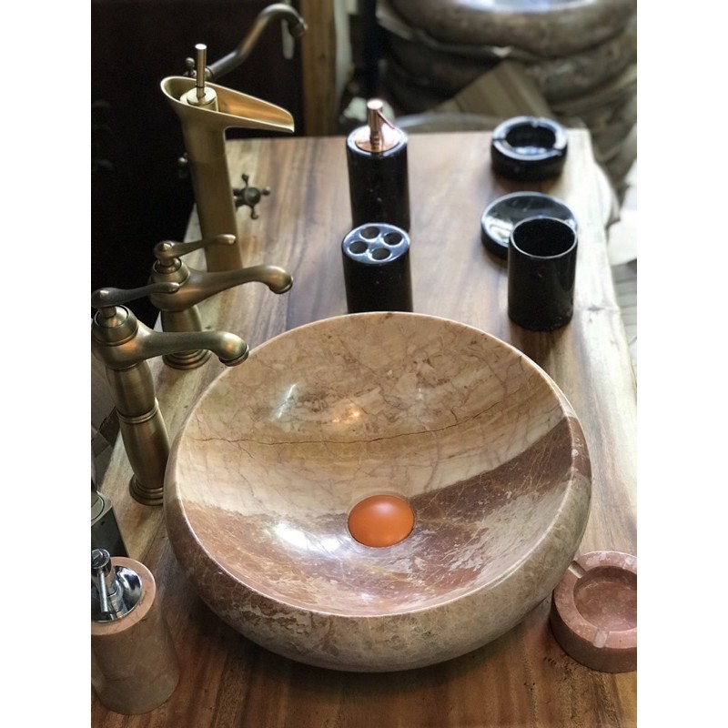 Lavabo đá Hồng TH | BigBuy360 - bigbuy360.vn