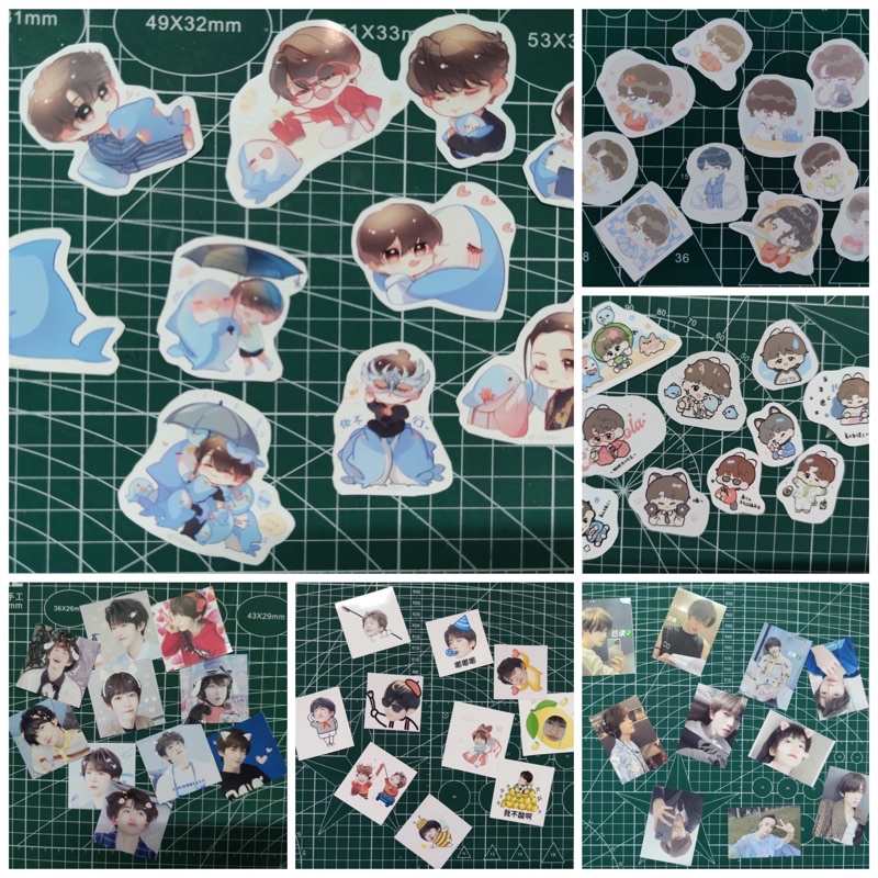Sticker cán mờ hình Líu nhiều mẫu