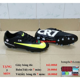 giày đá bóng 1128 ( tặng + balo(túi) rút + vớ(tất) )