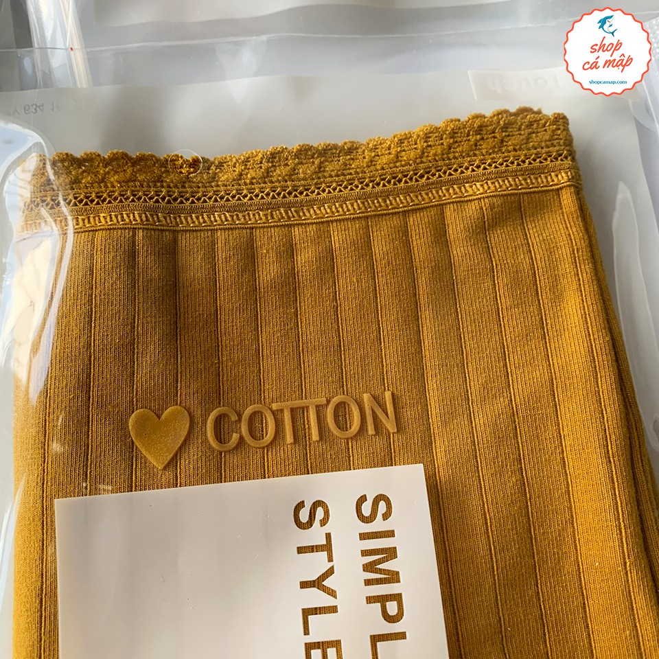 Quần Lót Nữ Cotton Cao Cấp Kháng Khuẩn, Quần Lót Nữ Cotton Trơn Cute | BigBuy360 - bigbuy360.vn