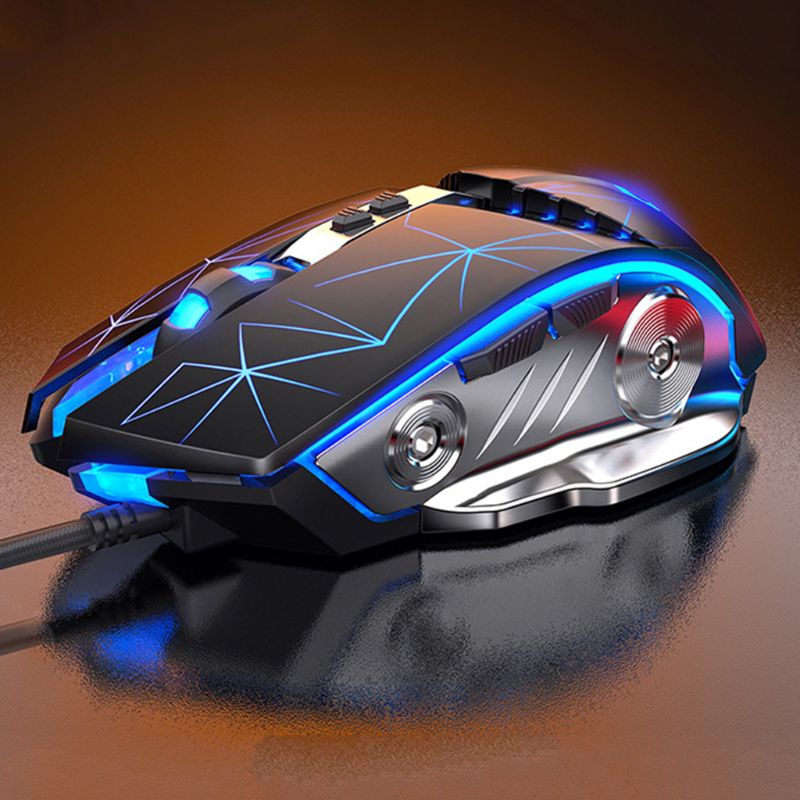 Chuột Quang Chơi Game Có Dây USB RGB Cho Lap