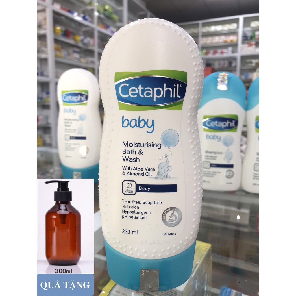 Cetaphil Baby Sữa Tắm Gội Và Dưỡng Ẩm Cho Bé