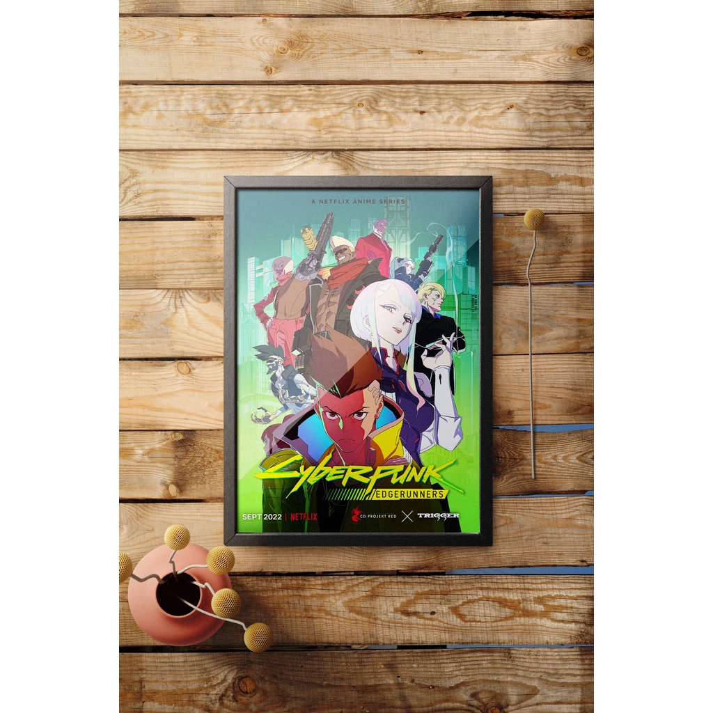 Khung Poster treo tường Anime Cyberpunk 2077 - Poster RT Store