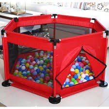 Quây cũi bóng cho bé hàng cao cấp mẫu mới 2023 tặng 10 bóng