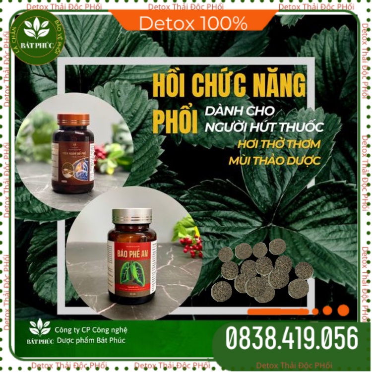 Bảo Phế An và Viên ngậm Bổ Phế, tiêu ho long đờm, đau rát họng Dược Bát Phúc