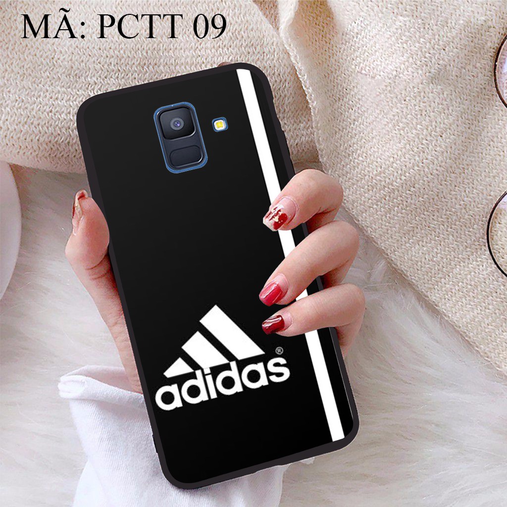 Ốp lưng Samsung A6 2018 viền dẻo TPU BST Phong Cách Thể Thao