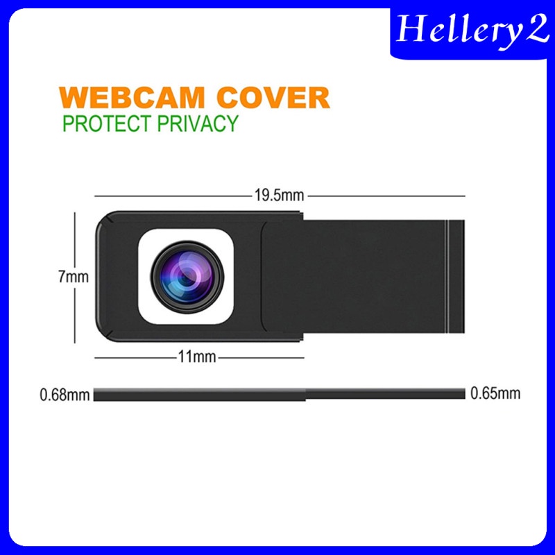 Miếng Dán Bảo Vệ Webcam Bằng Kim Loại Màu Đen Cho Điện Thoại / Laptop | BigBuy360 - bigbuy360.vn