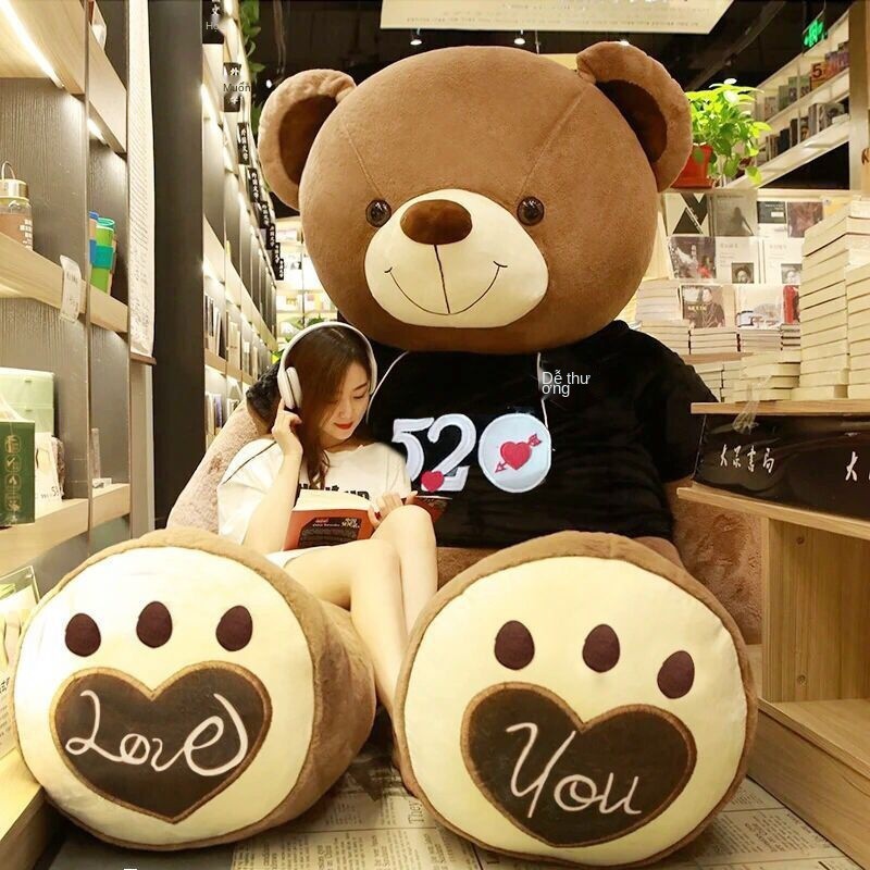 ✴Gấu bông búp bê lớn sang trọng quà tặng sinh nhật cho bé gái ôm to gối