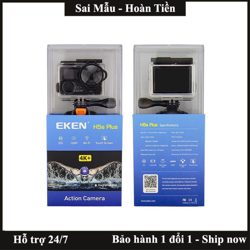 ✔️Camera hành trình Eken Ultra HD Wifi quay video 4K tặng đầy đủ bộ phụ kiện sports lắp đặt trên cả ô tô xe máy