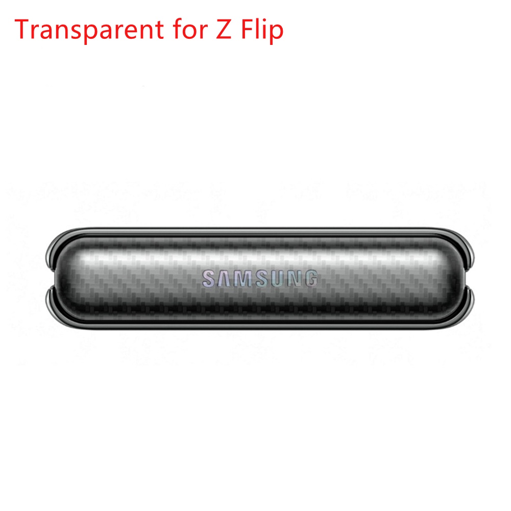 Miếng Dán Sợi Carbon 3D Cho Điện Thoại SAMSUNG Z Fold 2 3 4 W20 W2021 W22 Fro Galaxy Z Flip3 4 5G