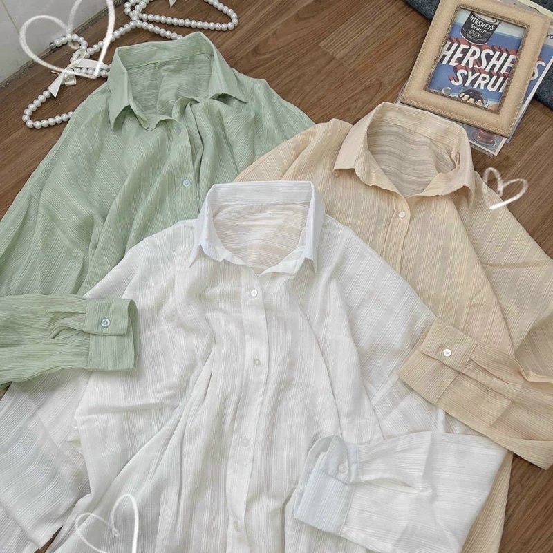 ÁO SƠMI FORM RỘNG