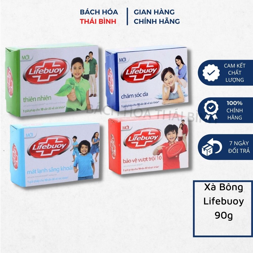 Bánh Xà Bông, xà phòng Lifebuoy 90g
