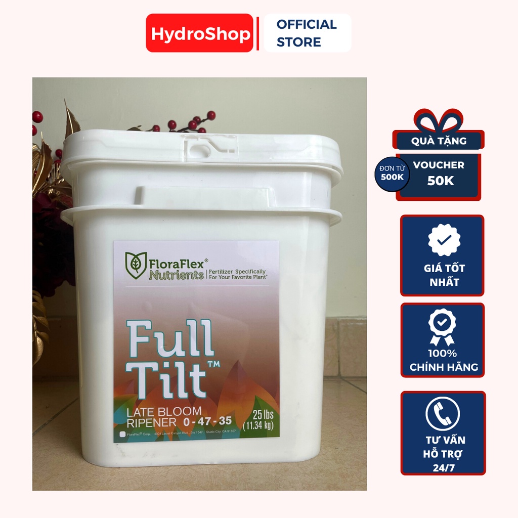 Kích Búp Hoa nở To Full Tilt - Kích hoa nhiều chồi nhiều hoa tăng sản lượng - Flora flex 50gram, 100gram, 200gram