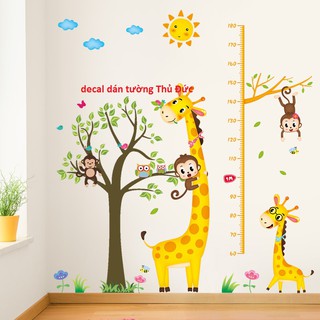 decal dán tường combo cho bé