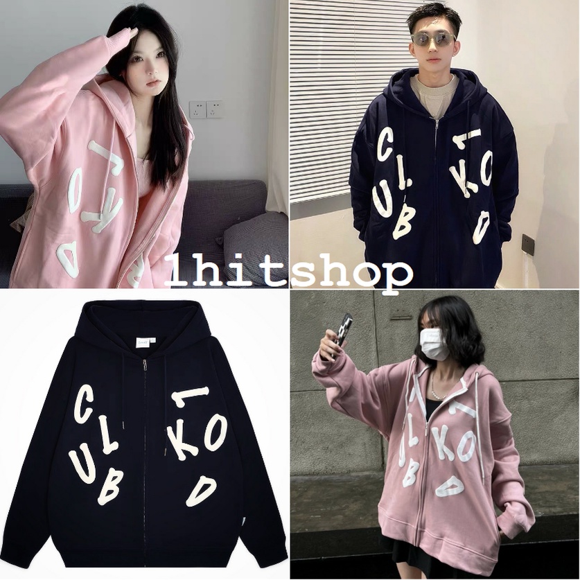 Áo KHOÁC Hoodie KOL & Ulzzang Nam Nữ Unisex 1hitshop